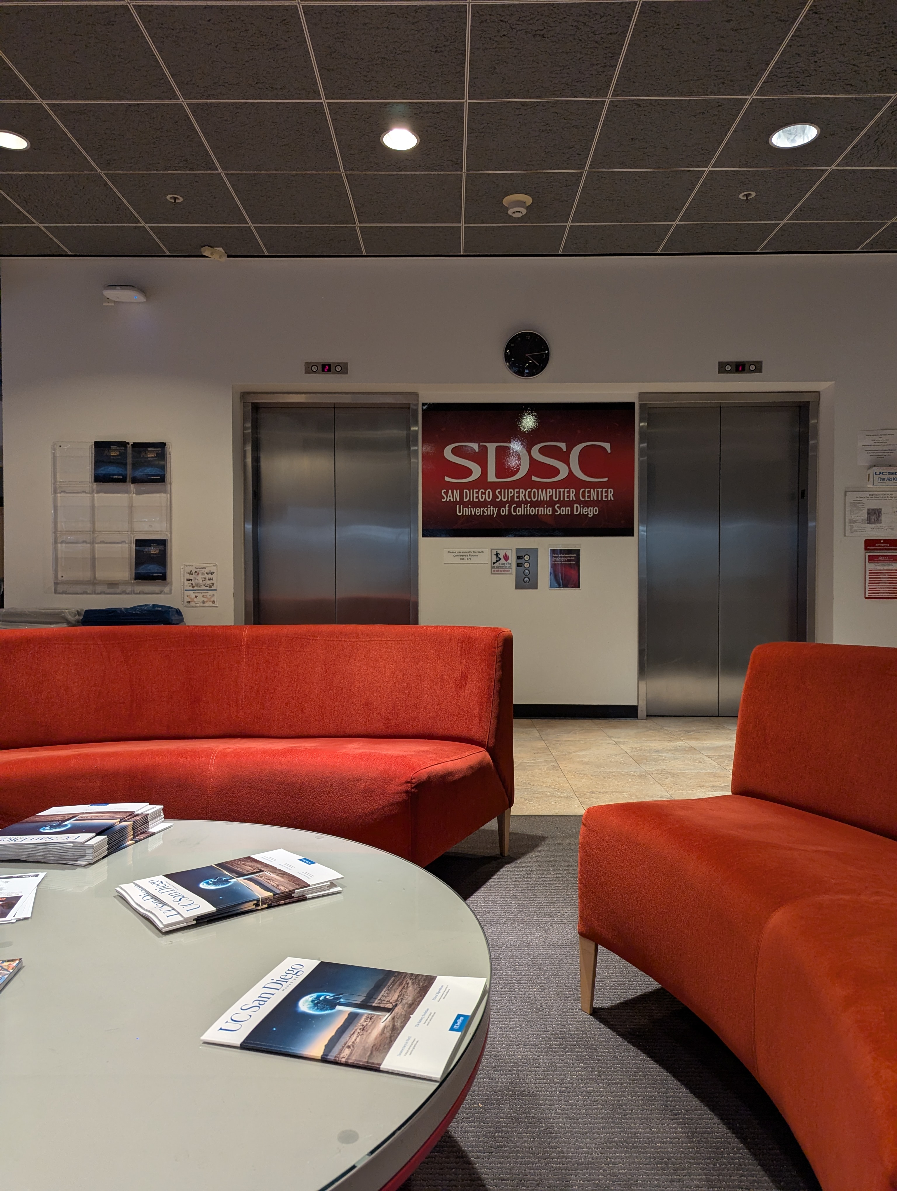 pic of the SDSC lobby