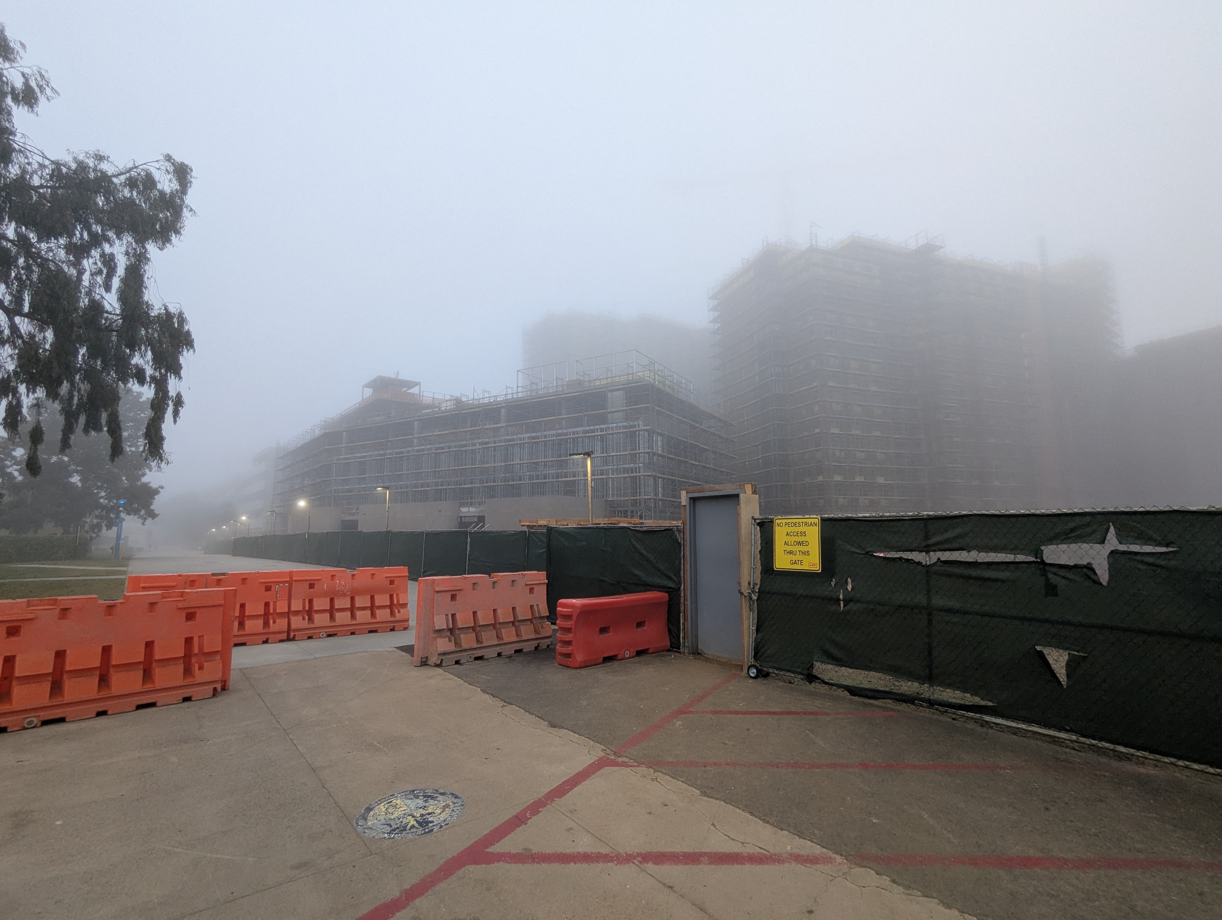 first pic of UCSD under construction